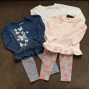 Girls 12 month outfits.